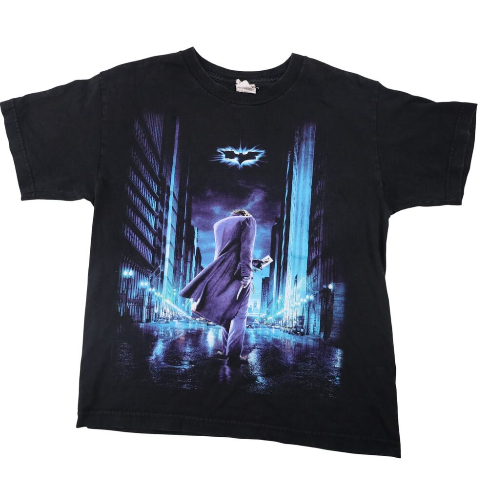 Vintage Y2k Batman The Dark Knight Heath Ledger The Joker Graphic T Shirt